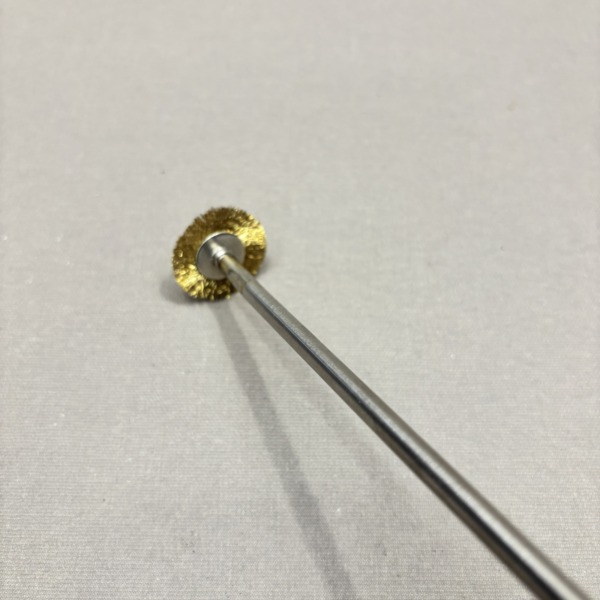 Micro Bürste Messing – Bild 2