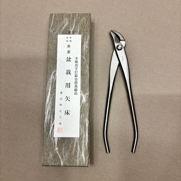 821 Edelstahl-Jin-Zange - 200mm gebogen